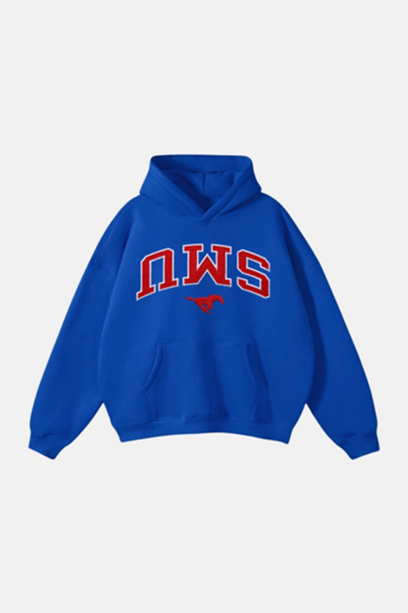 Upside SMU Mustangs Varsity Hoodie