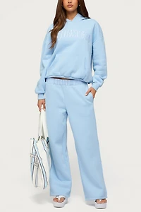 Edikted Core Stripey Oversized Hoodie