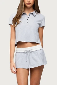 Edikted Tenney Polo Top