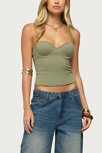 Edikted Aven Built Bra Tank Top