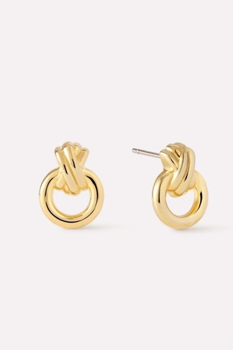 Ana Luisa Mini Remi Studs Gold Stud Earrings
