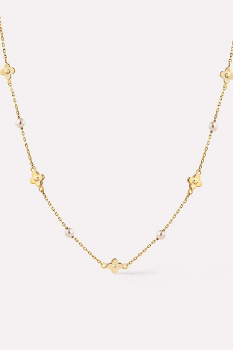 Ana Luisa Hannah Necklace Gold Chain Necklace