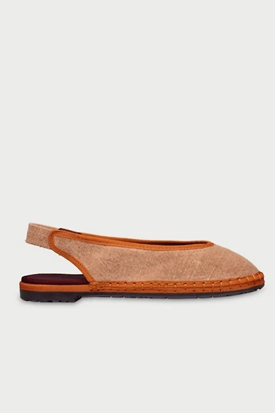 Flabelus Narnia Slingback Linen Slipper