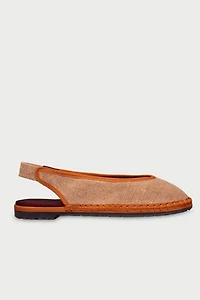 Flabelus Narnia Slingback Linen Slipper