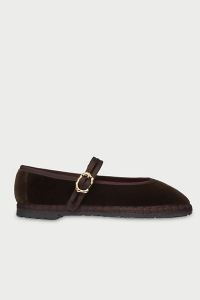 Flabelus Pierre Velvet Mary Jane