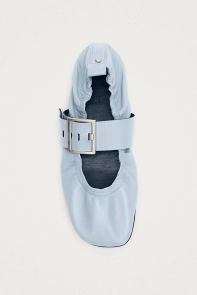 ALOHAS Sarea Leather Ballet Flats