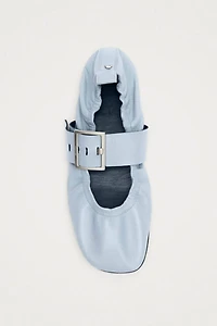 ALOHAS Sarea Leather Ballet Flats