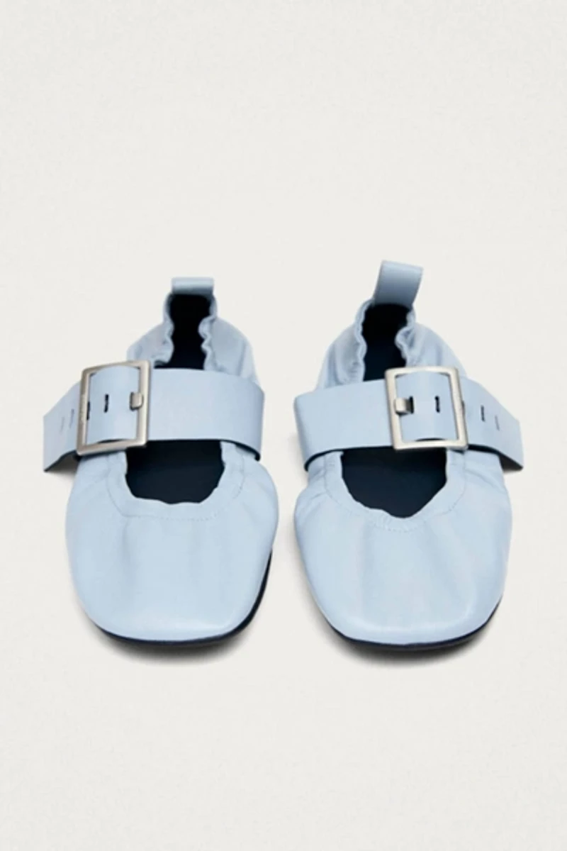 ALOHAS Sarea Leather Ballet Flats