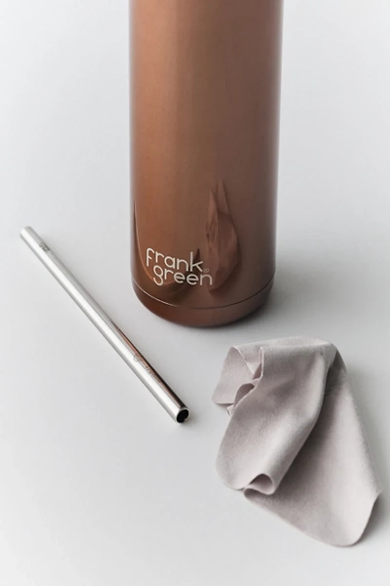 frank green Chrome Ceramic 20 oz Water Bottle