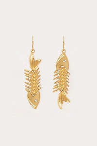 Petit Moments Fishbone Earrings