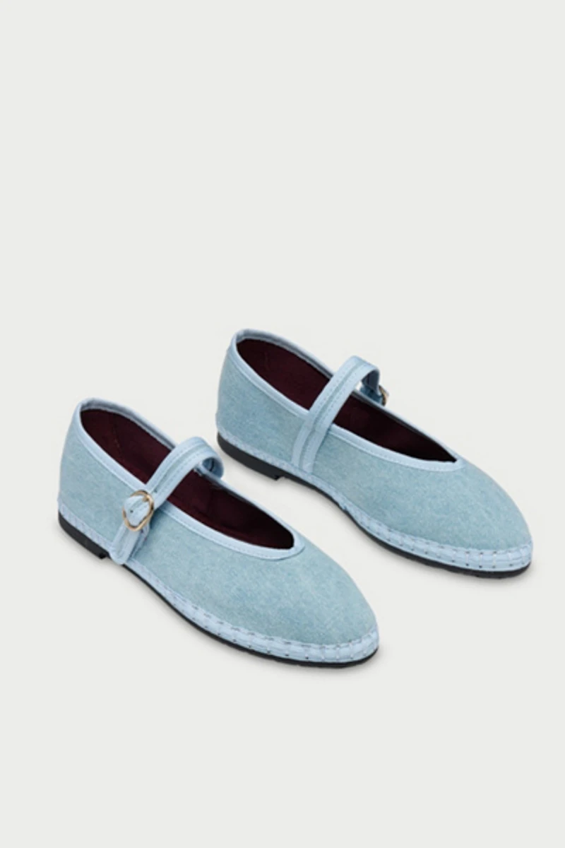 Flabelus Pierre Denim Mary Jane