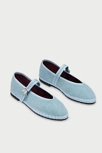 Flabelus Pierre Denim Mary Jane