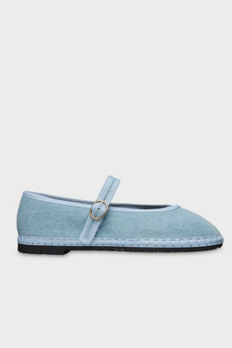 Flabelus Pierre Denim Mary Jane