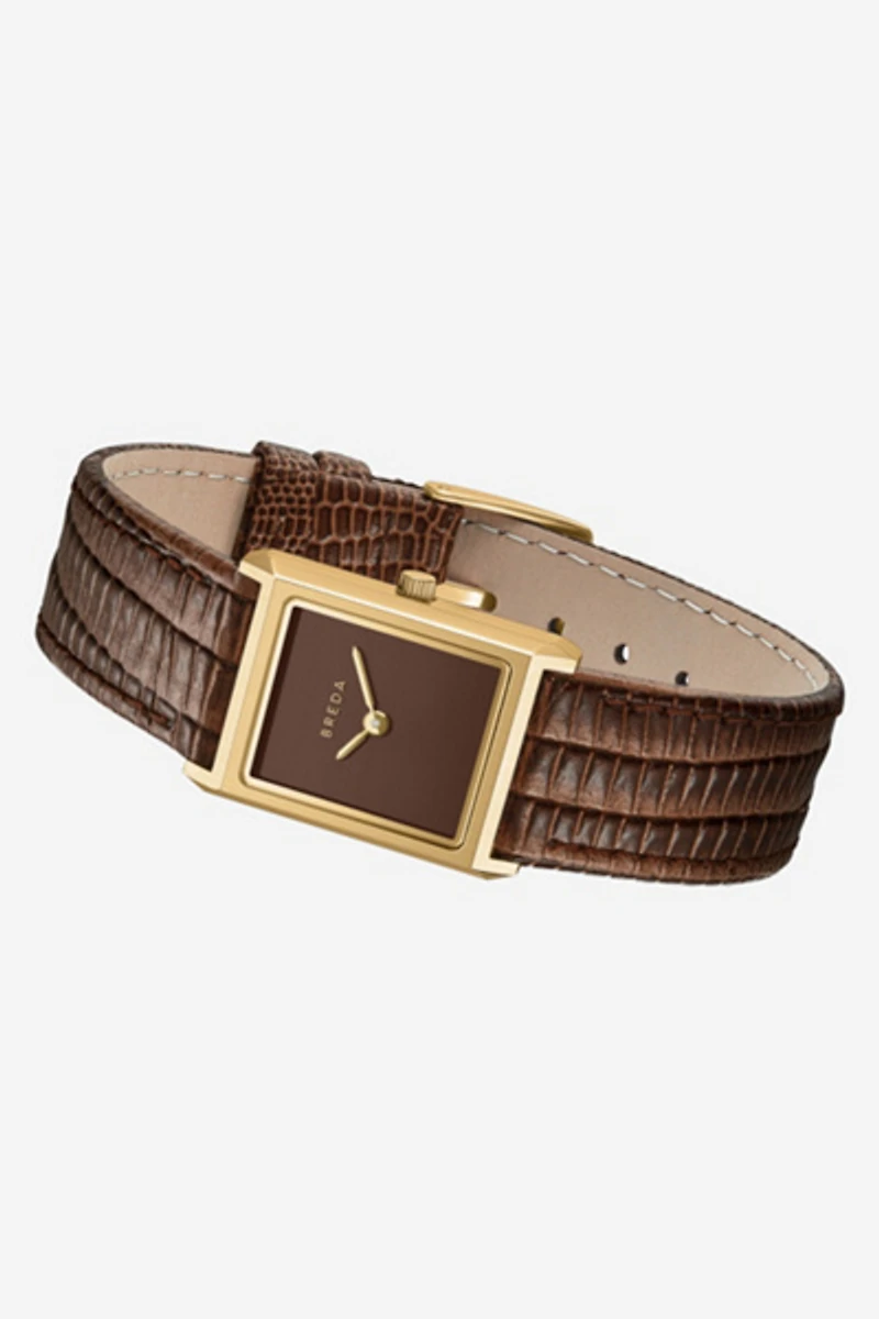 BREDA Virgil Small Leather Watch