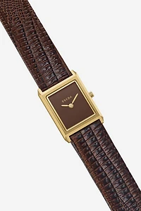 BREDA Virgil Small Leather Watch