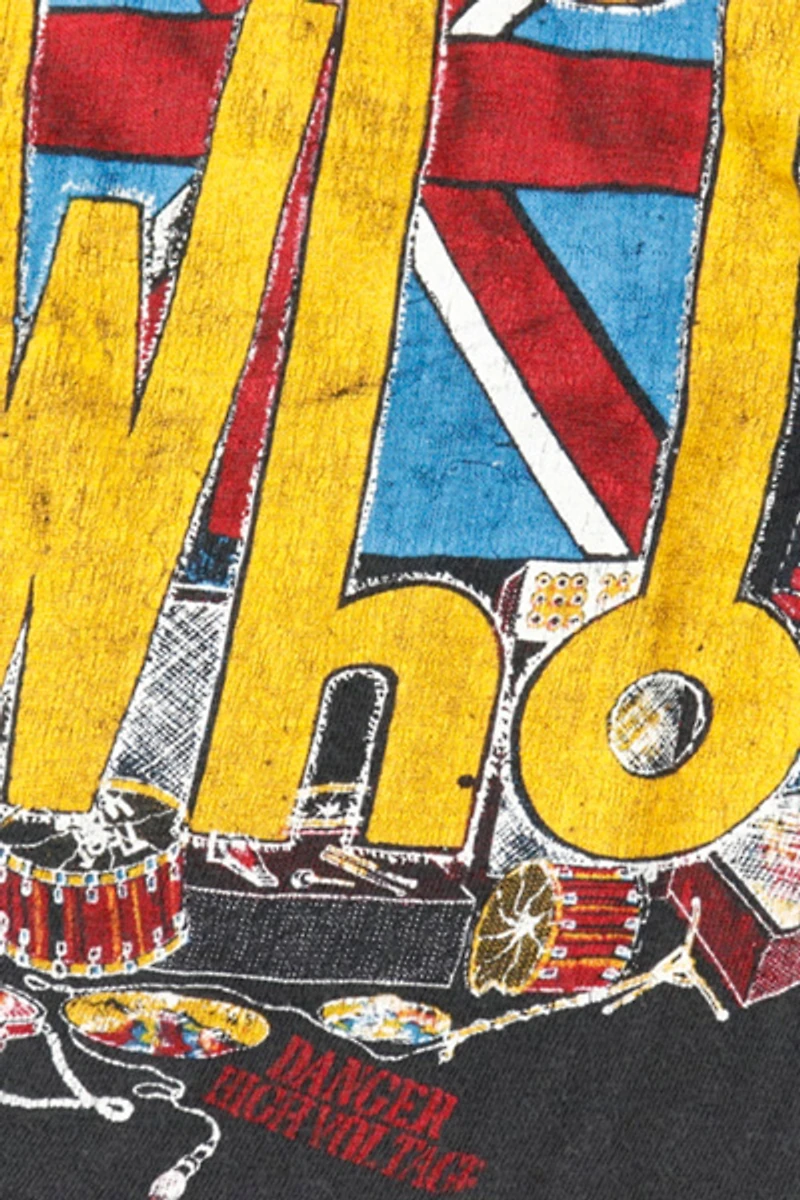 Vintage 80s The Who Tribute T-Shirt