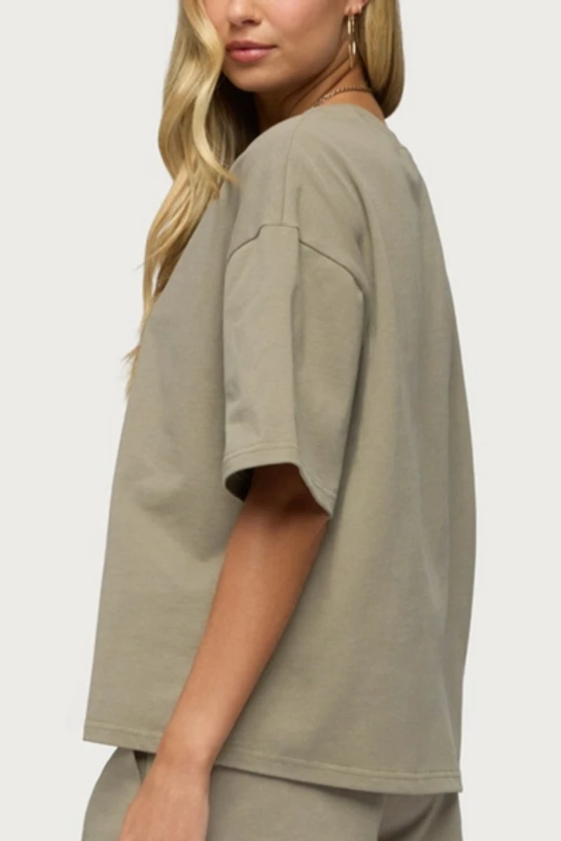 Edikted Cecilia Oversized T Shirt