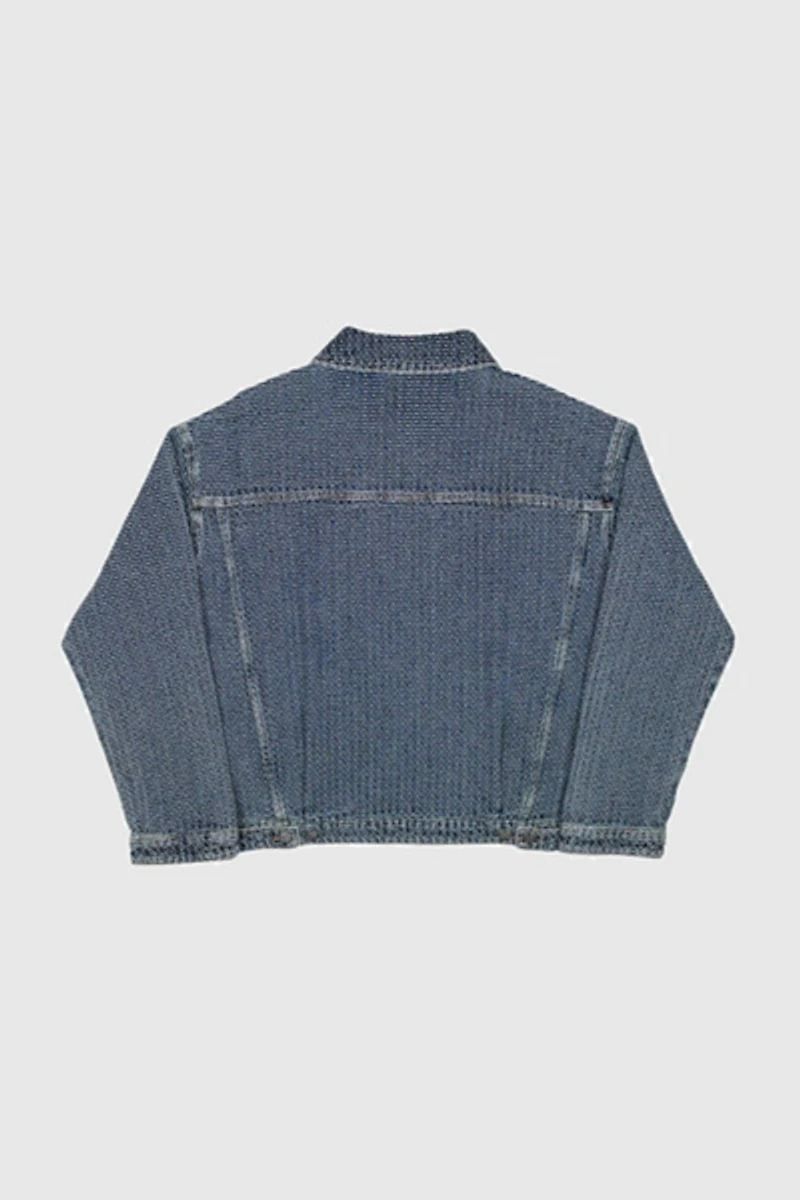 Common Hype Commons Threaded Denim Jacket