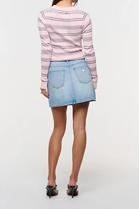 Abrand Kitten Long Sleeve Polo