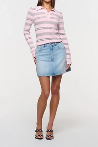 Abrand Kitten Long Sleeve Polo