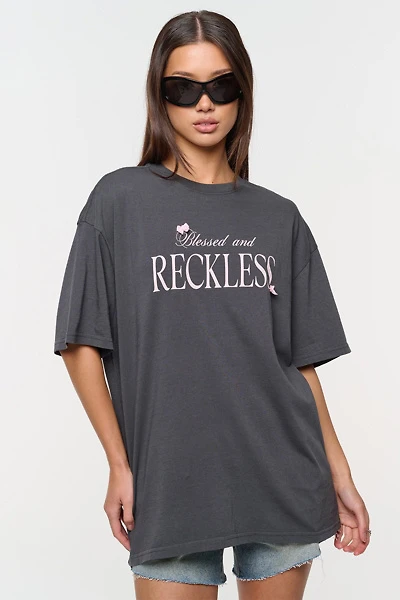 Abrand Blessed Oversized Tee