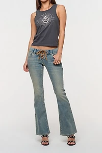 Abrand Flaming Heart Tank