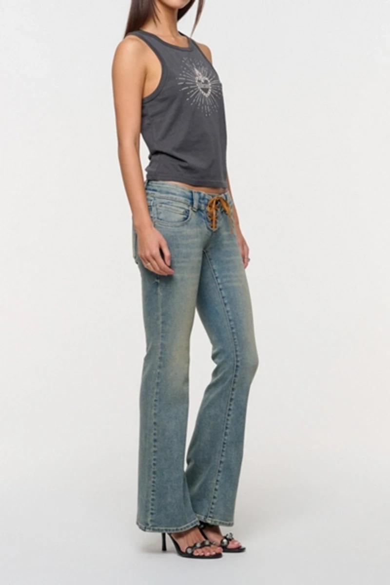 Abrand Flaming Heart Tank
