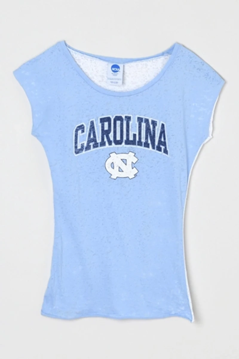 Vintage Y2k UNC Burnout Tee