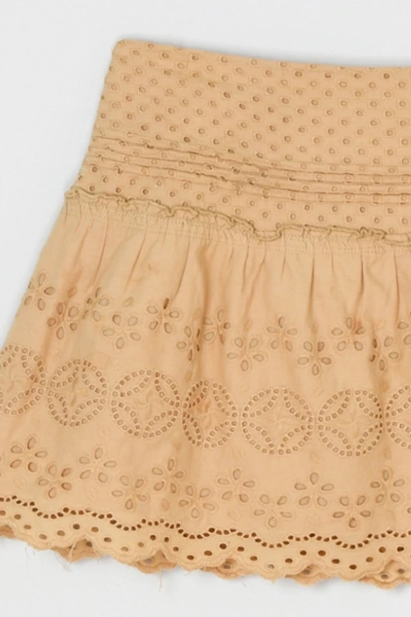 Vintage Y2k Lacy Layered Low-Rise Micro Mini Skirt
