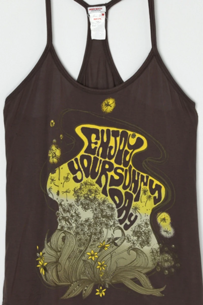 Vintage Y2k Miss Sixty Graphic Tank