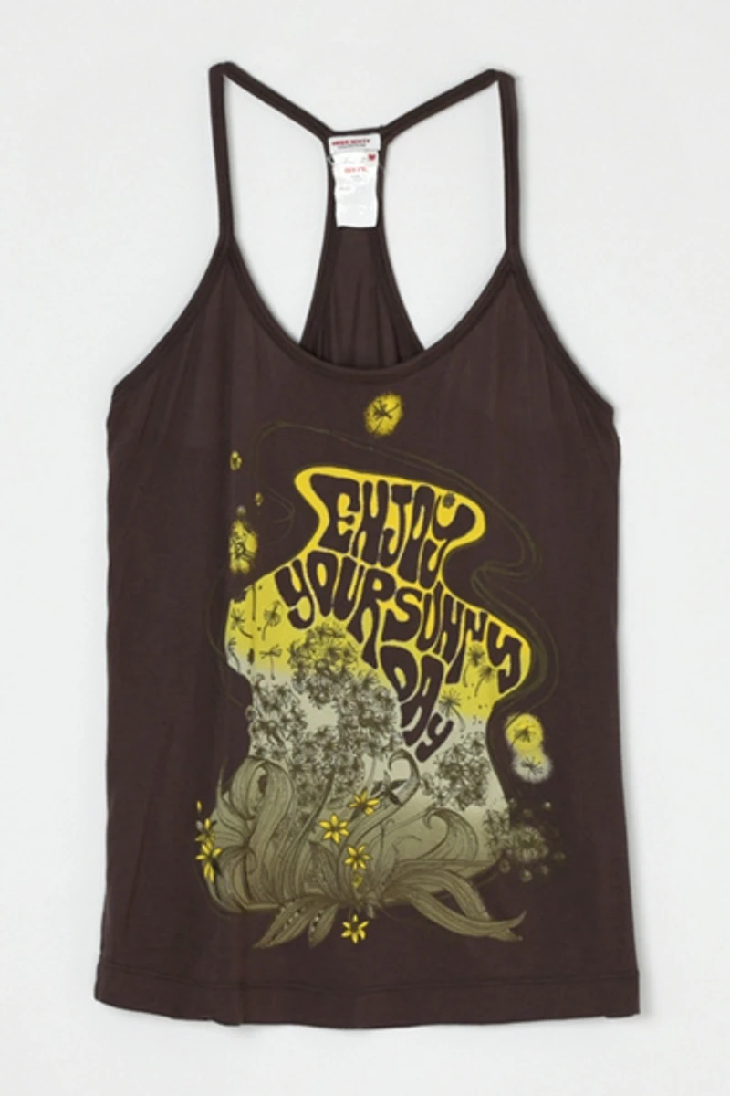 Vintage Y2k Miss Sixty Graphic Tank