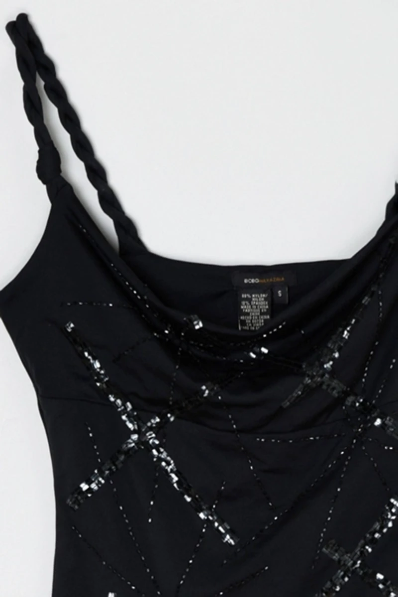 Vintage Y2k Sequined Top