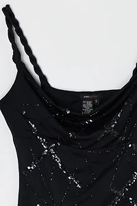 Vintage Y2k Sequined Top