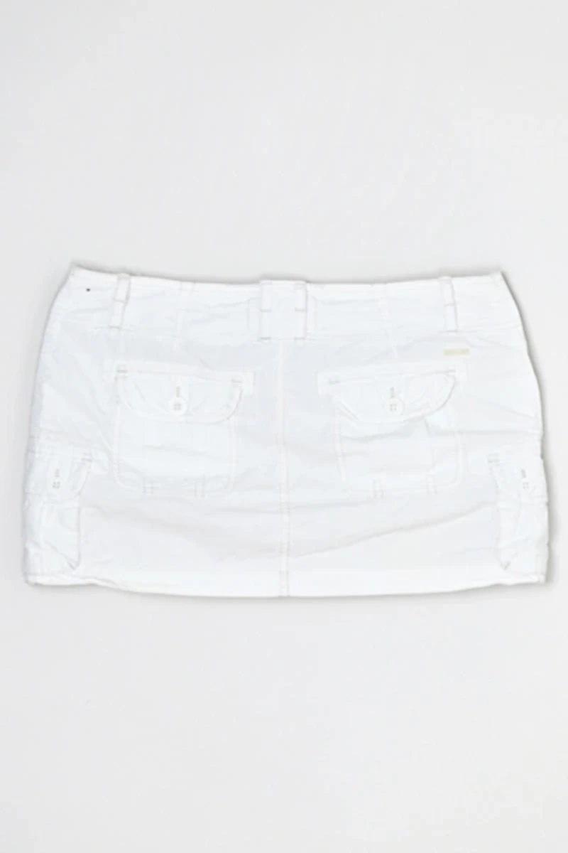Vintage Y2k Abercrombie & Fitch Low-Rise Cargo Micro Mini Skirt