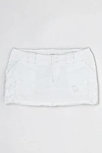 Vintage Y2k Abercrombie & Fitch Low-Rise Cargo Micro Mini Skirt