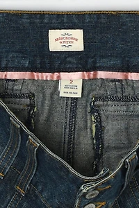 Vintage Y2k Abercrombie & Fitch Pleated Denim Micro Mini Skirt