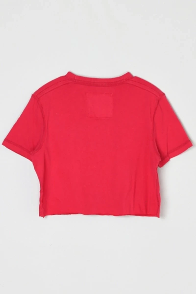 Vintage Y2k Abercrombie & Fitch Cropped T-Shirt