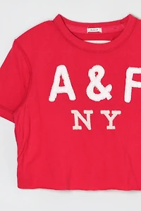 Vintage Y2k Abercrombie & Fitch Cropped T-Shirt