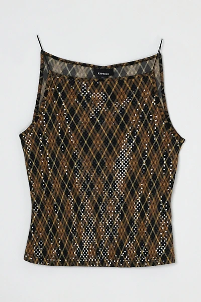 Vintage Y2k Shimmery Printed Top