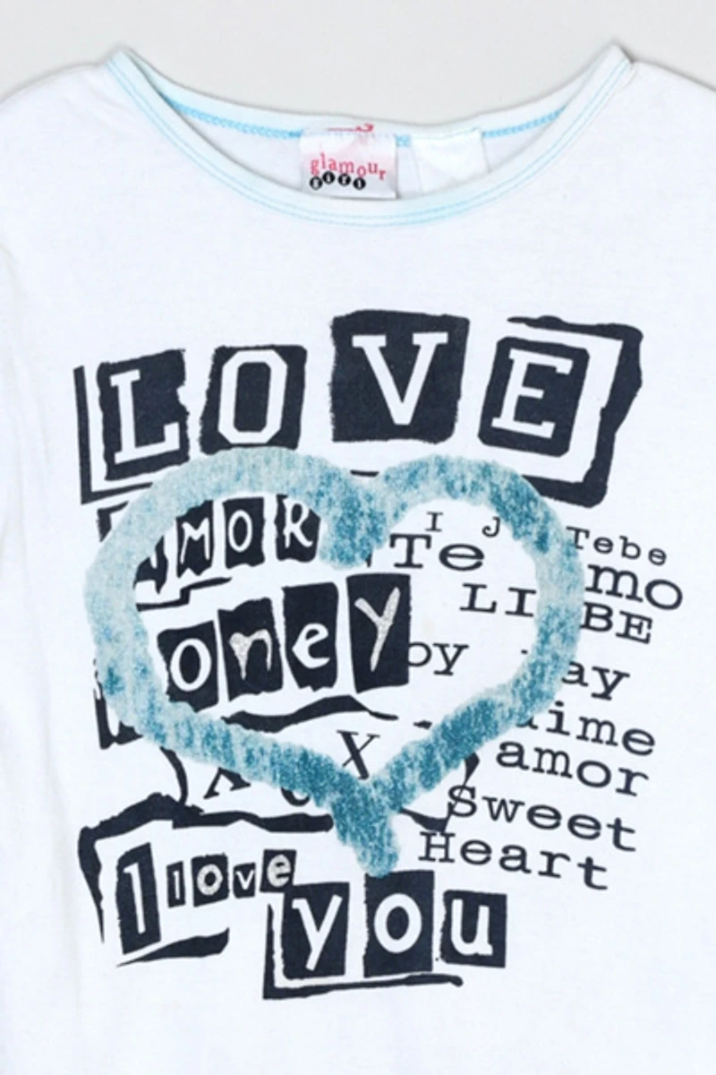 Vintage Y2k Love Graphic Tee