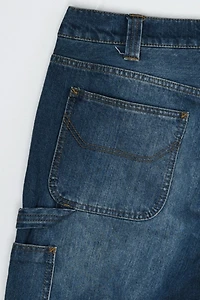 Vintage Y2k Skechers Wide-Leg Cargo Jeans