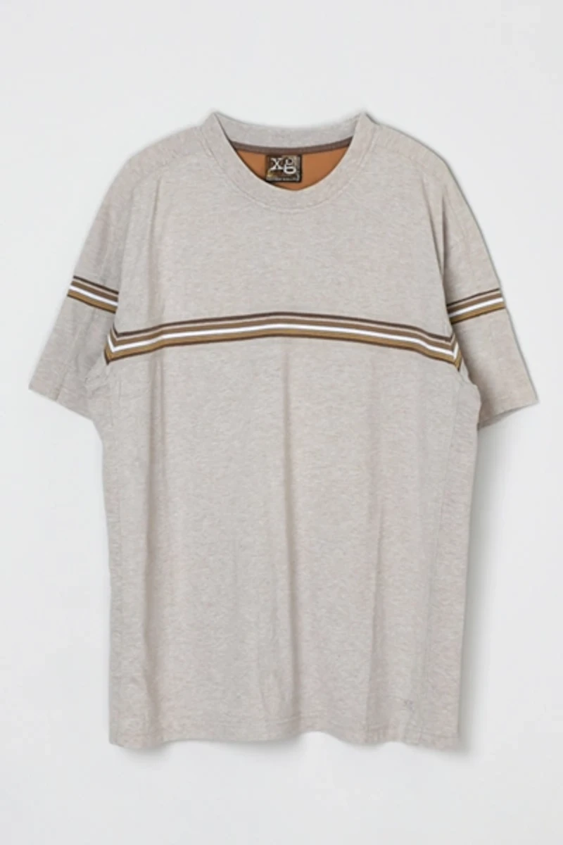 Vintage Y2k Xtreme Gear Striped T-Shirt