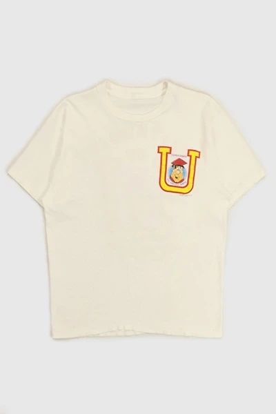 Vintage 1985 Flintstones University of Bedrock Tee