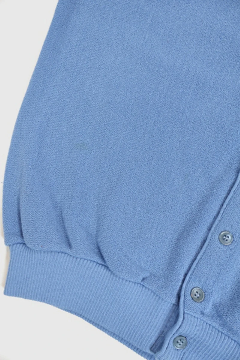 Vintage Blue Cardigan Sweater