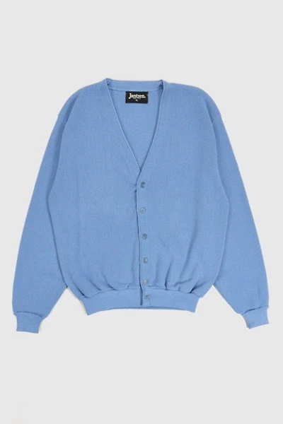 Vintage Blue Cardigan Sweater