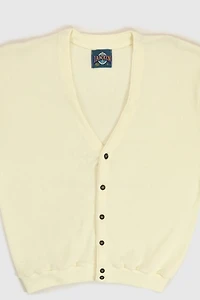 Vintage Cream Cardigan Sweater