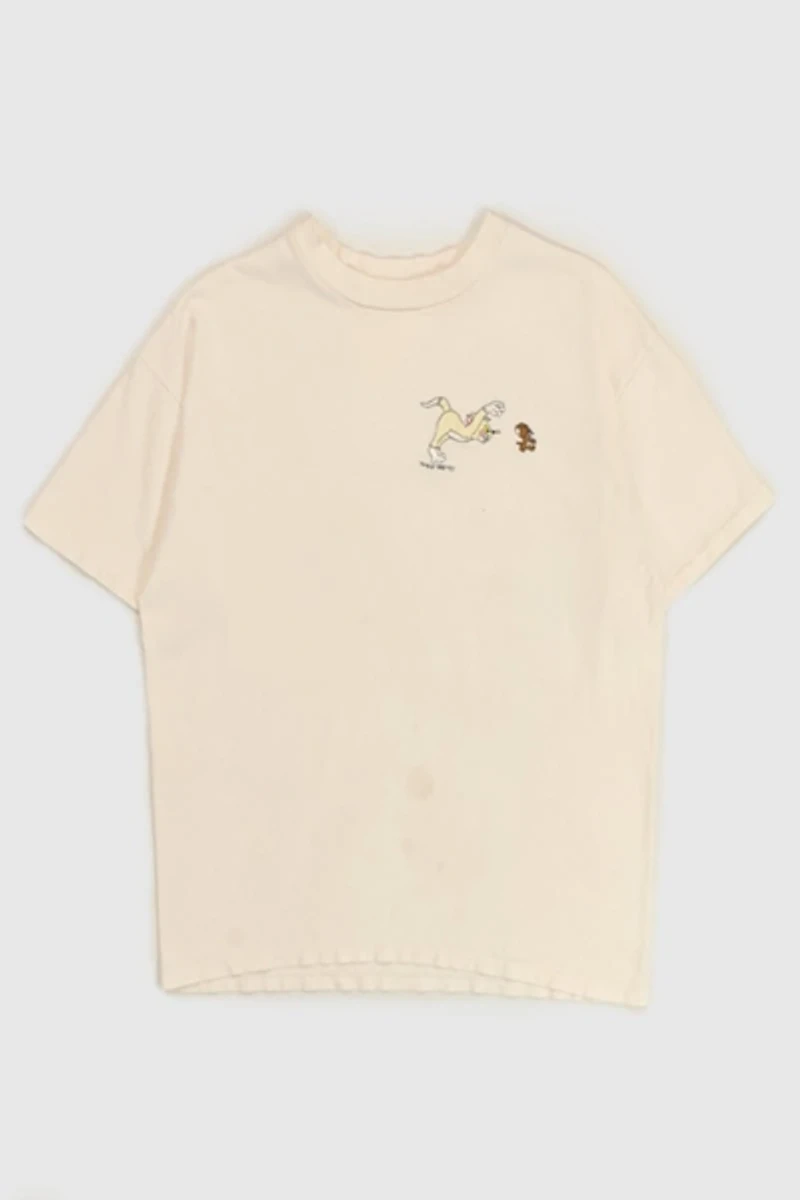 Vintage Embroidered Tom and Jerry Tee