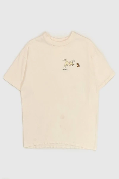 Vintage Embroidered Tom and Jerry Tee