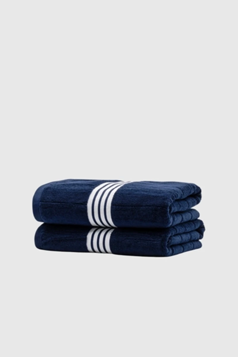 Italic Nautilus Bath Towel Set of 2