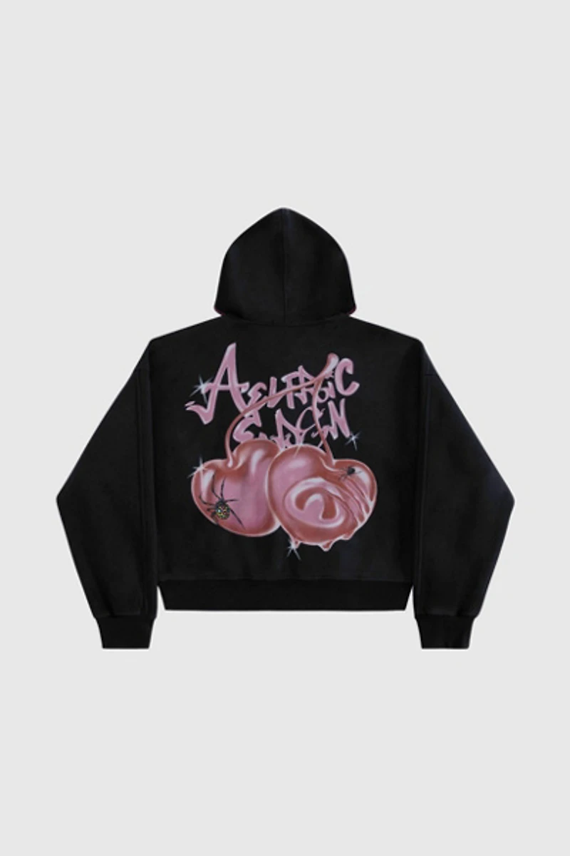 Aelfric Eden Boxy Spider Cherry Hoodie